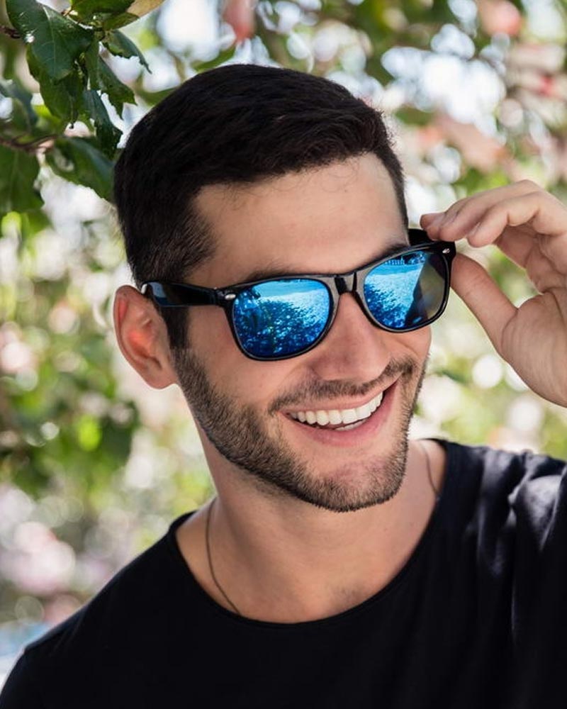 Heart-shaped sunglasses with pink lenses
