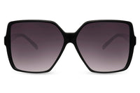 Thumbnail for Heart-shaped sunglasses with pink lenses
