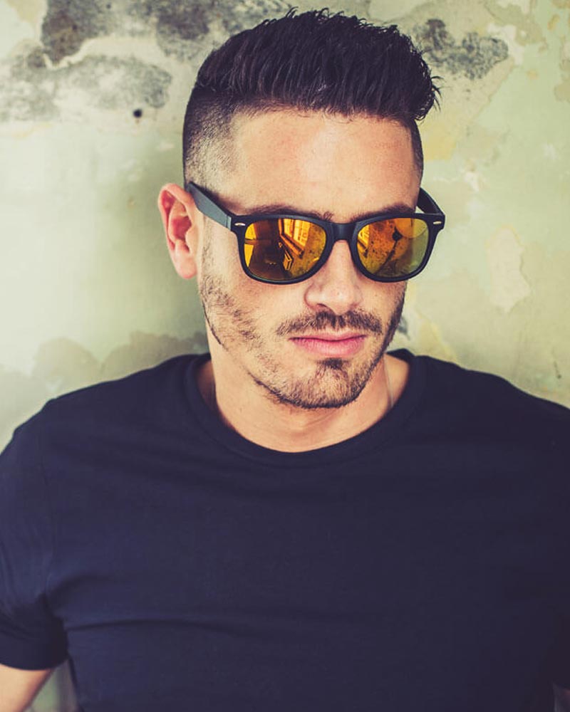 Heart-shaped sunglasses with pink lenses