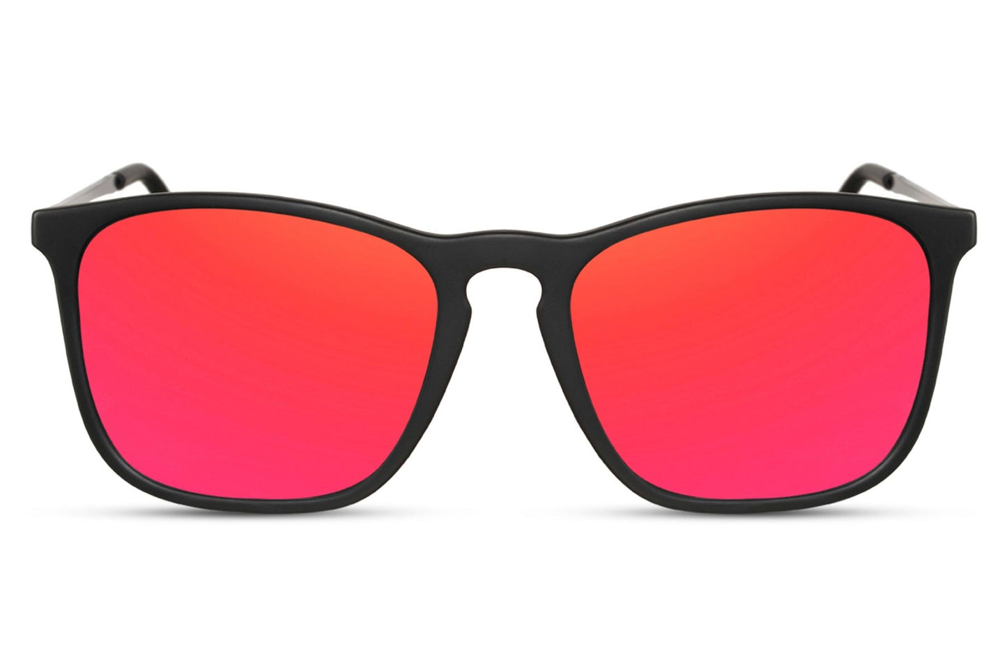 Heart-shaped sunglasses with pink lenses