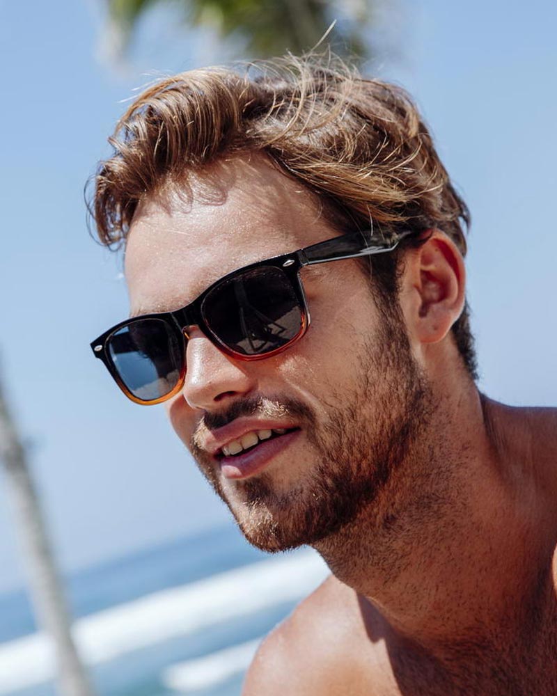 Heart-shaped sunglasses with pink lenses