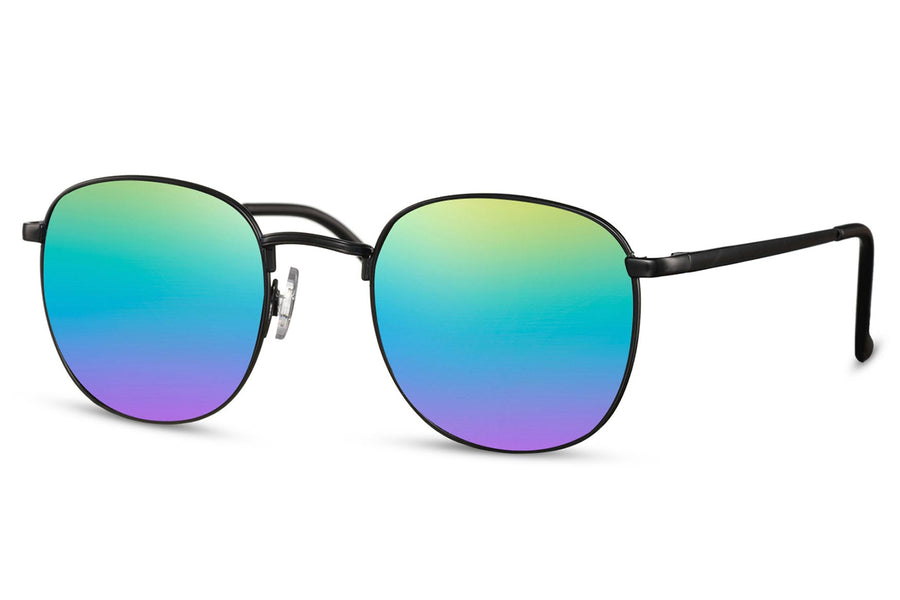 Heart-shaped sunglasses with pink lenses