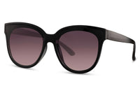 Thumbnail for Heart-shaped sunglasses with pink lenses