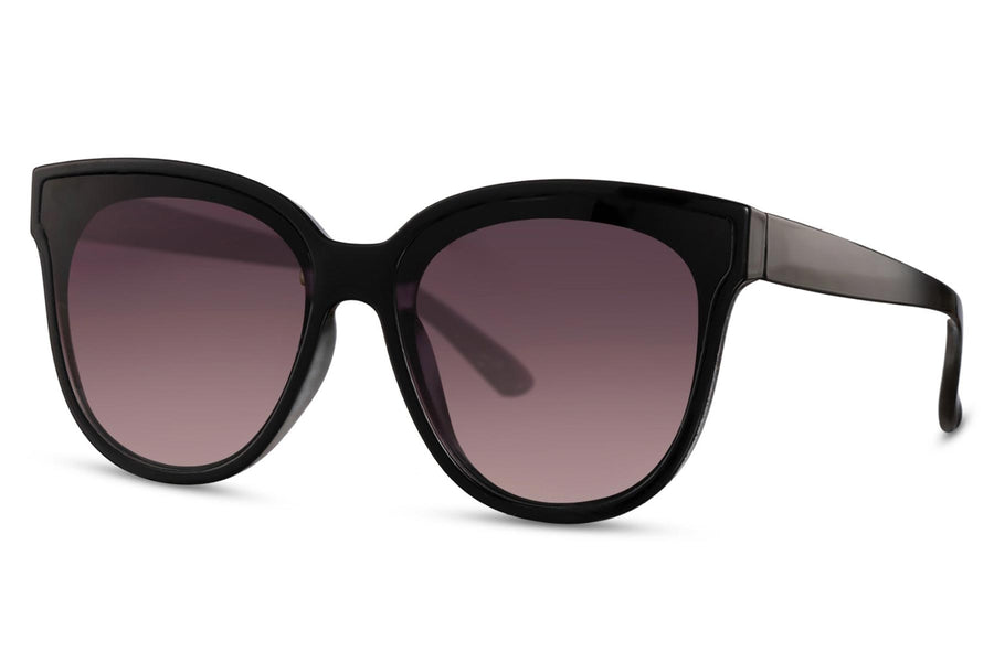 Heart-shaped sunglasses with pink lenses