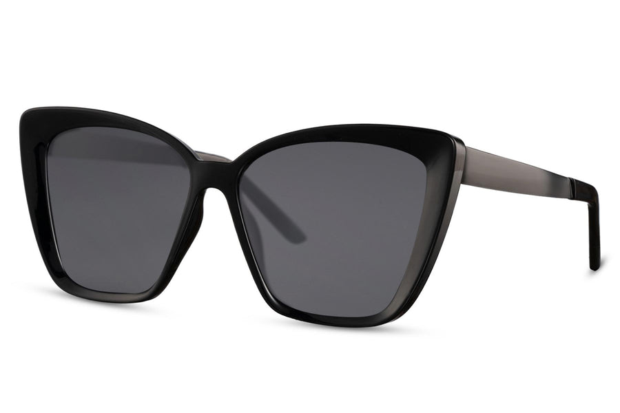 Heart-shaped sunglasses with pink lenses