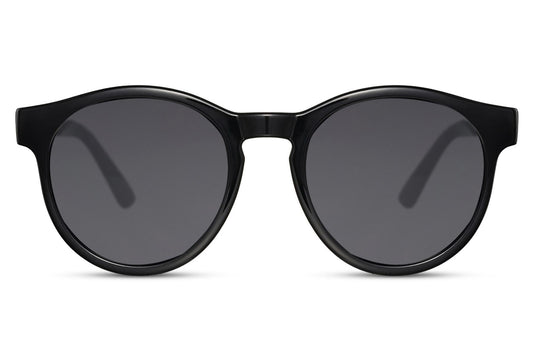 Heart-shaped sunglasses with pink lenses