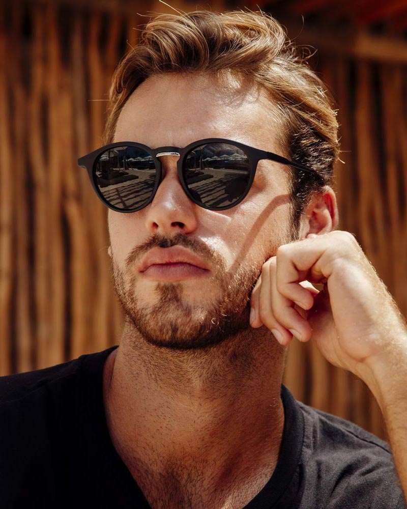 Heart-shaped sunglasses with pink lenses