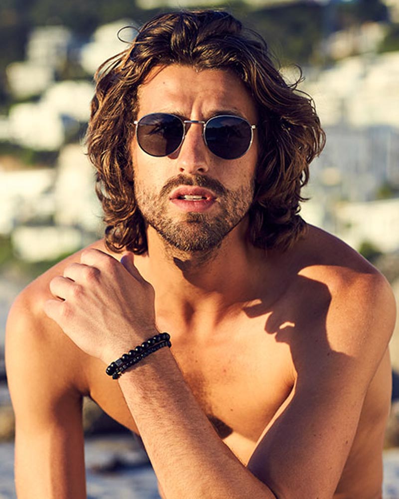 Heart-shaped sunglasses with pink lenses