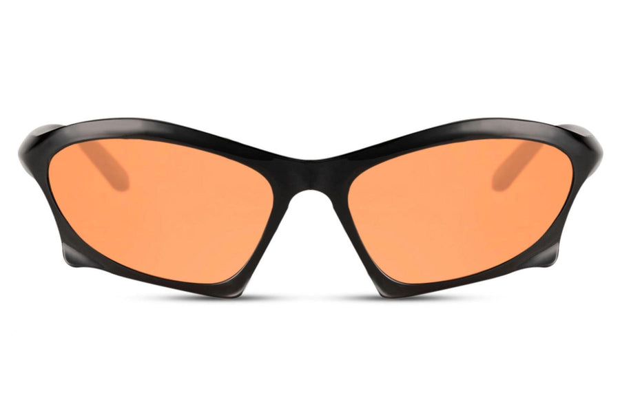 Heart-shaped sunglasses with pink lenses