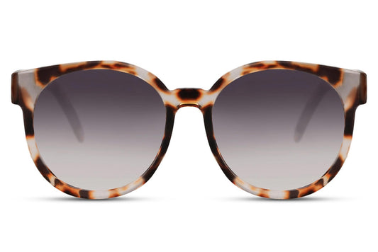 Heart-shaped sunglasses with pink lenses