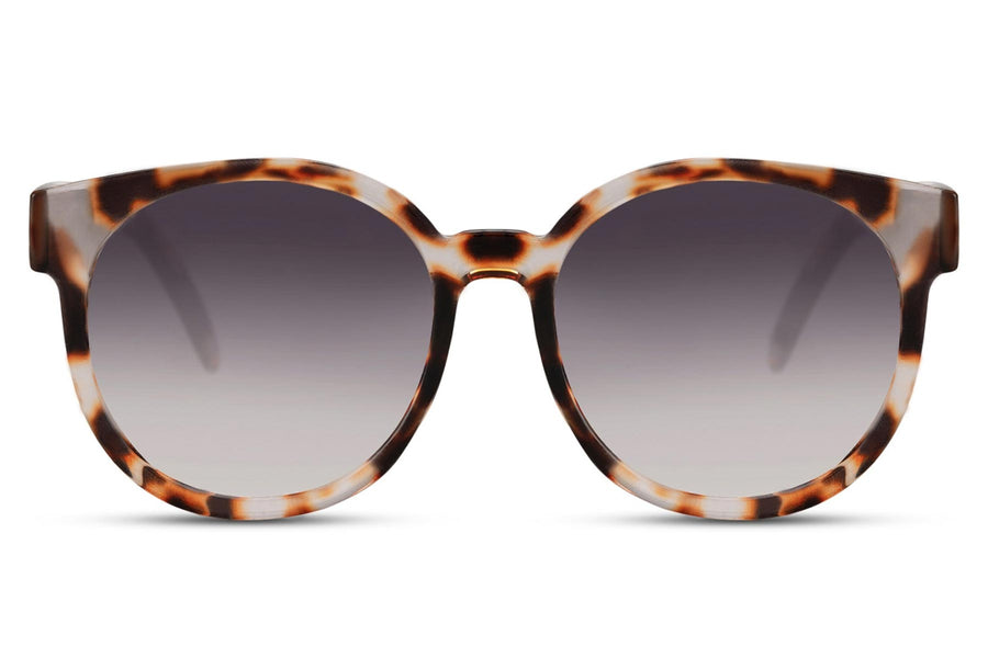 Heart-shaped sunglasses with pink lenses