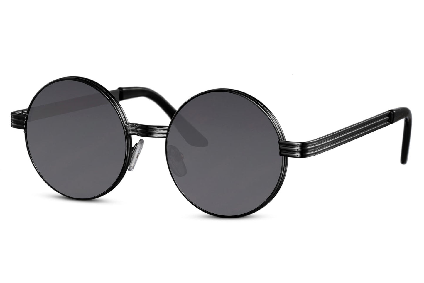 Heart-shaped sunglasses with pink lenses