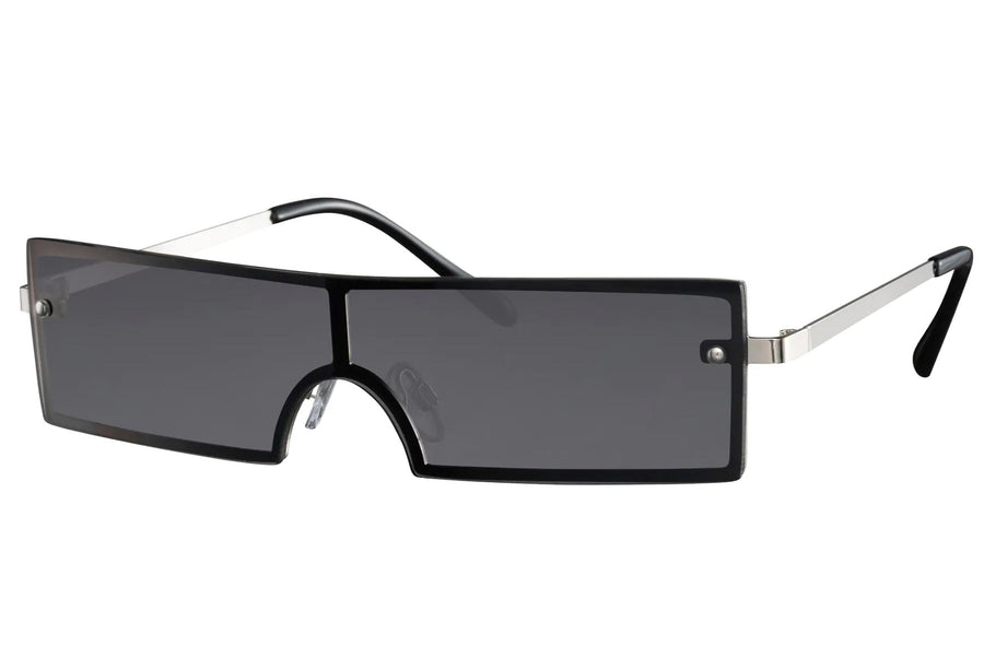 Heart-shaped sunglasses with pink lenses