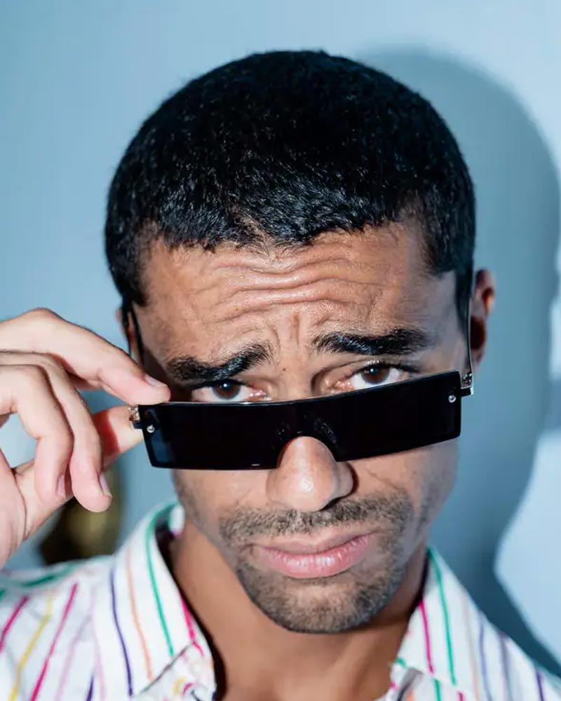 Heart-shaped sunglasses with pink lenses