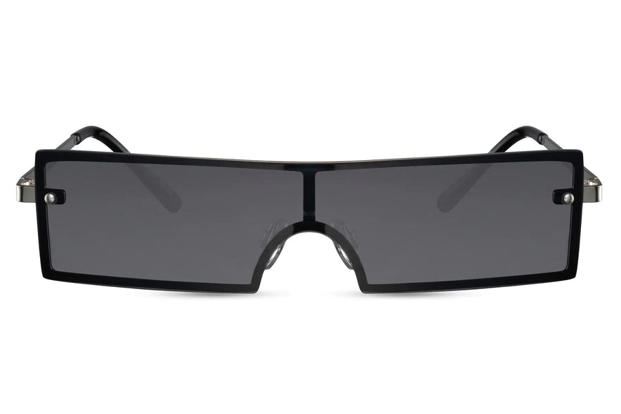 Heart-shaped sunglasses with pink lenses