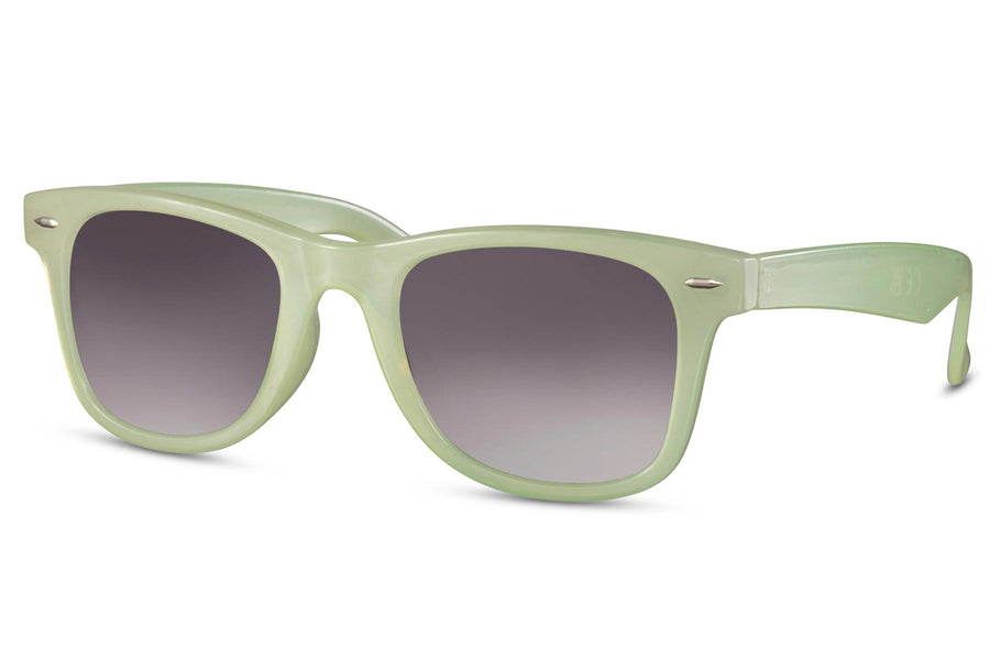 Heart-shaped sunglasses with pink lenses