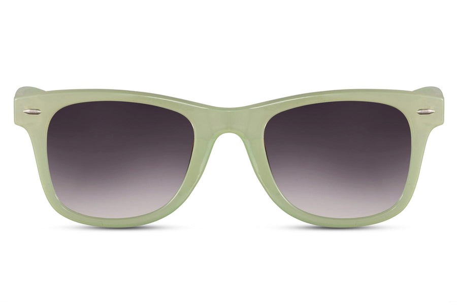 Heart-shaped sunglasses with pink lenses