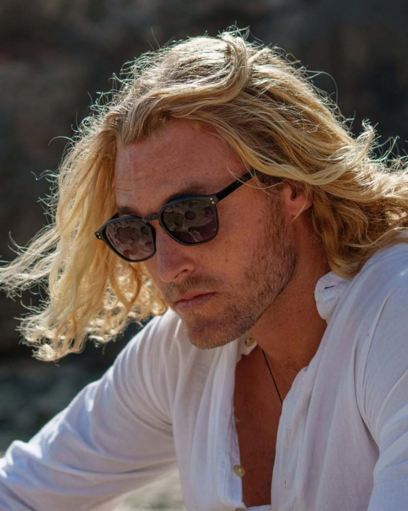 Heart-shaped sunglasses with pink lenses
