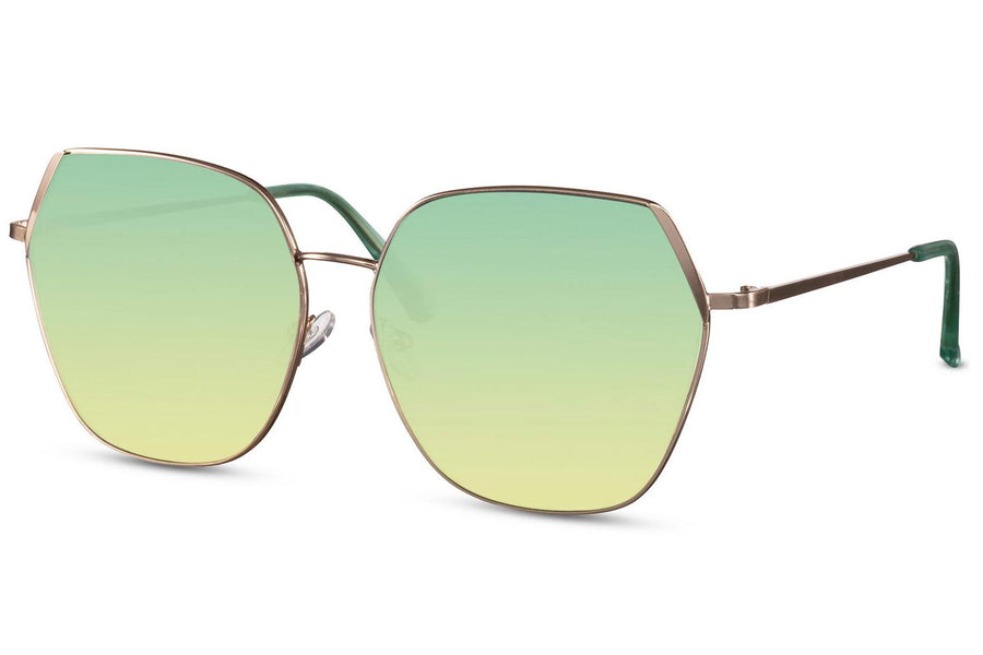 Heart-shaped sunglasses with pink lenses