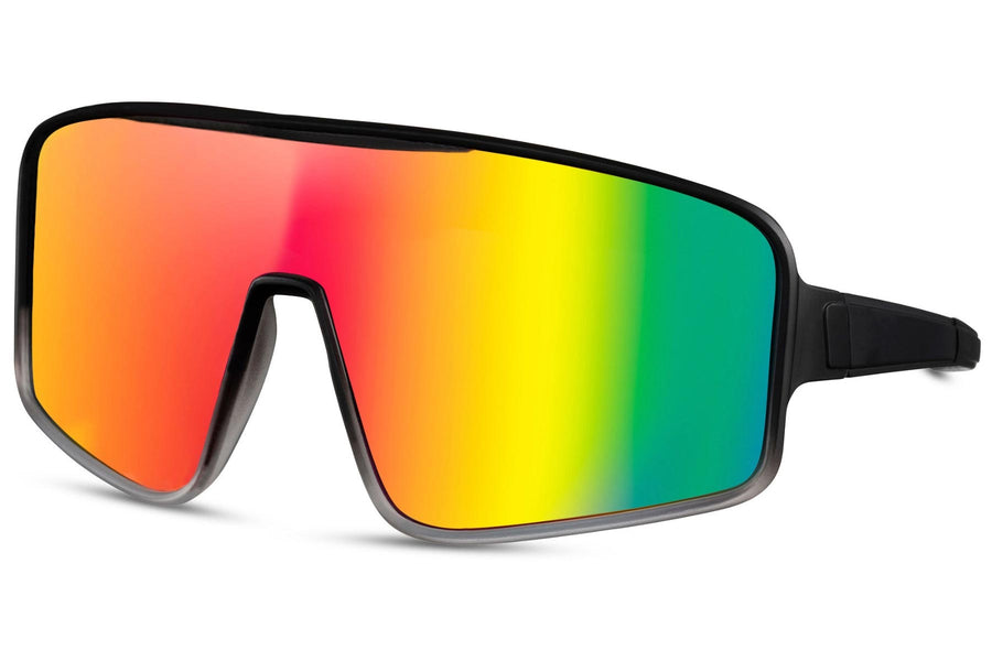 Heart-shaped sunglasses with pink lenses