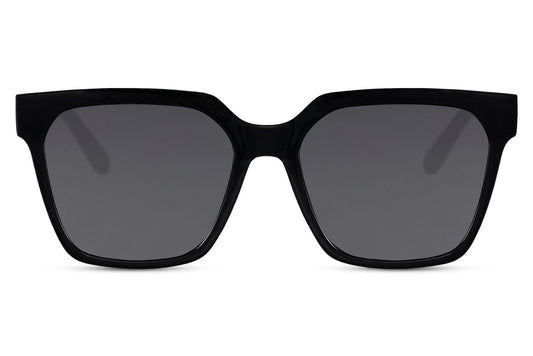 Heart-shaped sunglasses with pink lenses