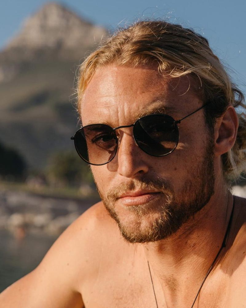 Heart-shaped sunglasses with pink lenses