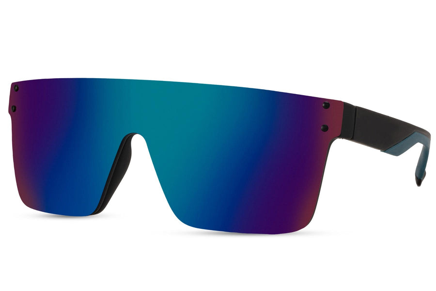 Heart-shaped sunglasses with pink lenses