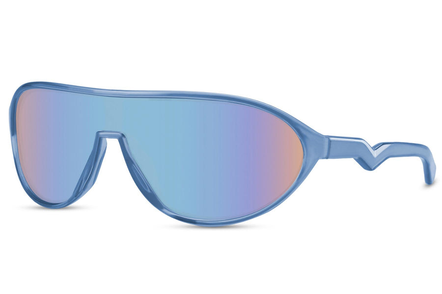 Solglasögon med cylindriskt synfält och spegelglas #6505