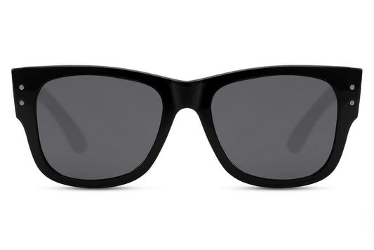 Heart-shaped sunglasses with pink lenses