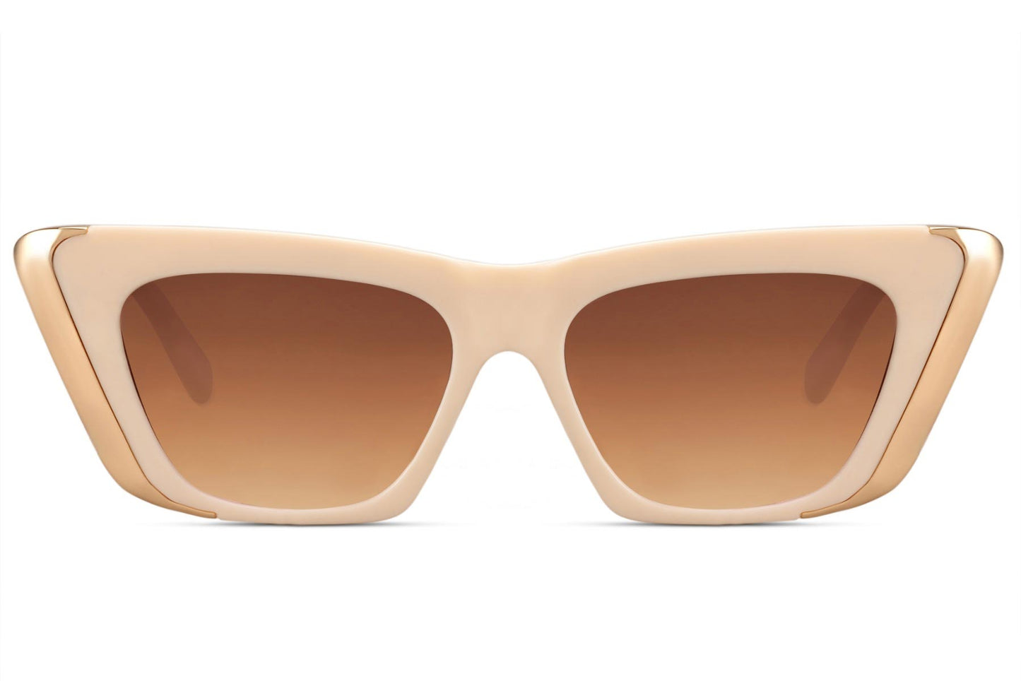 Heart-shaped sunglasses with pink lenses