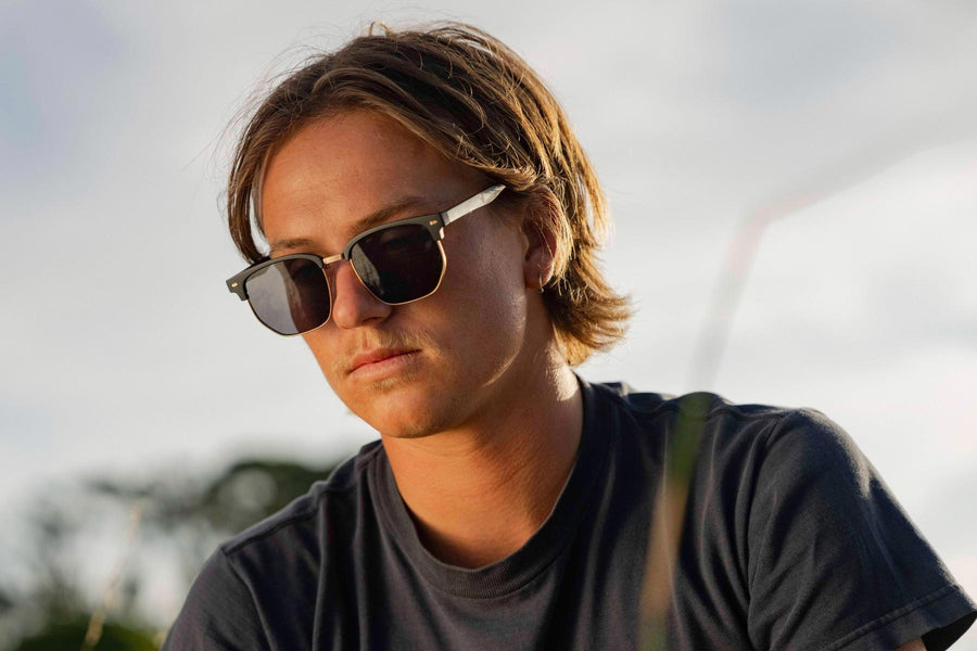 Heart-shaped sunglasses with pink lenses