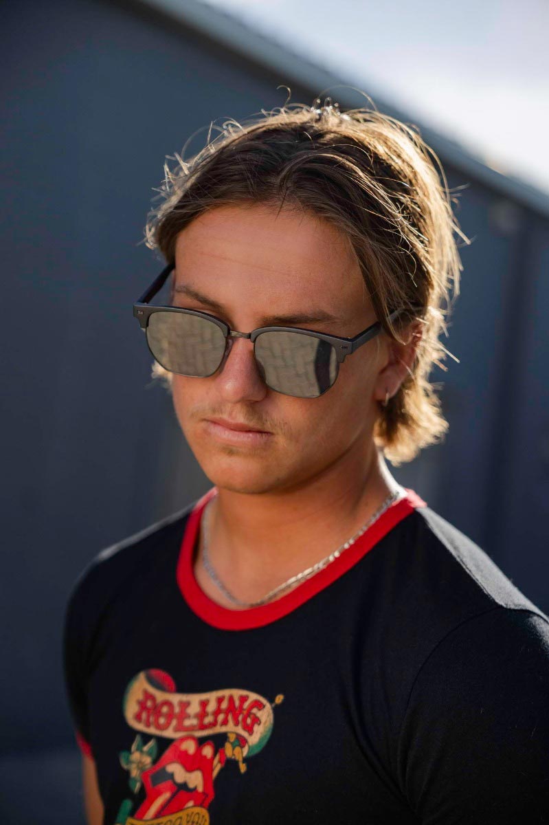 Heart-shaped sunglasses with pink lenses