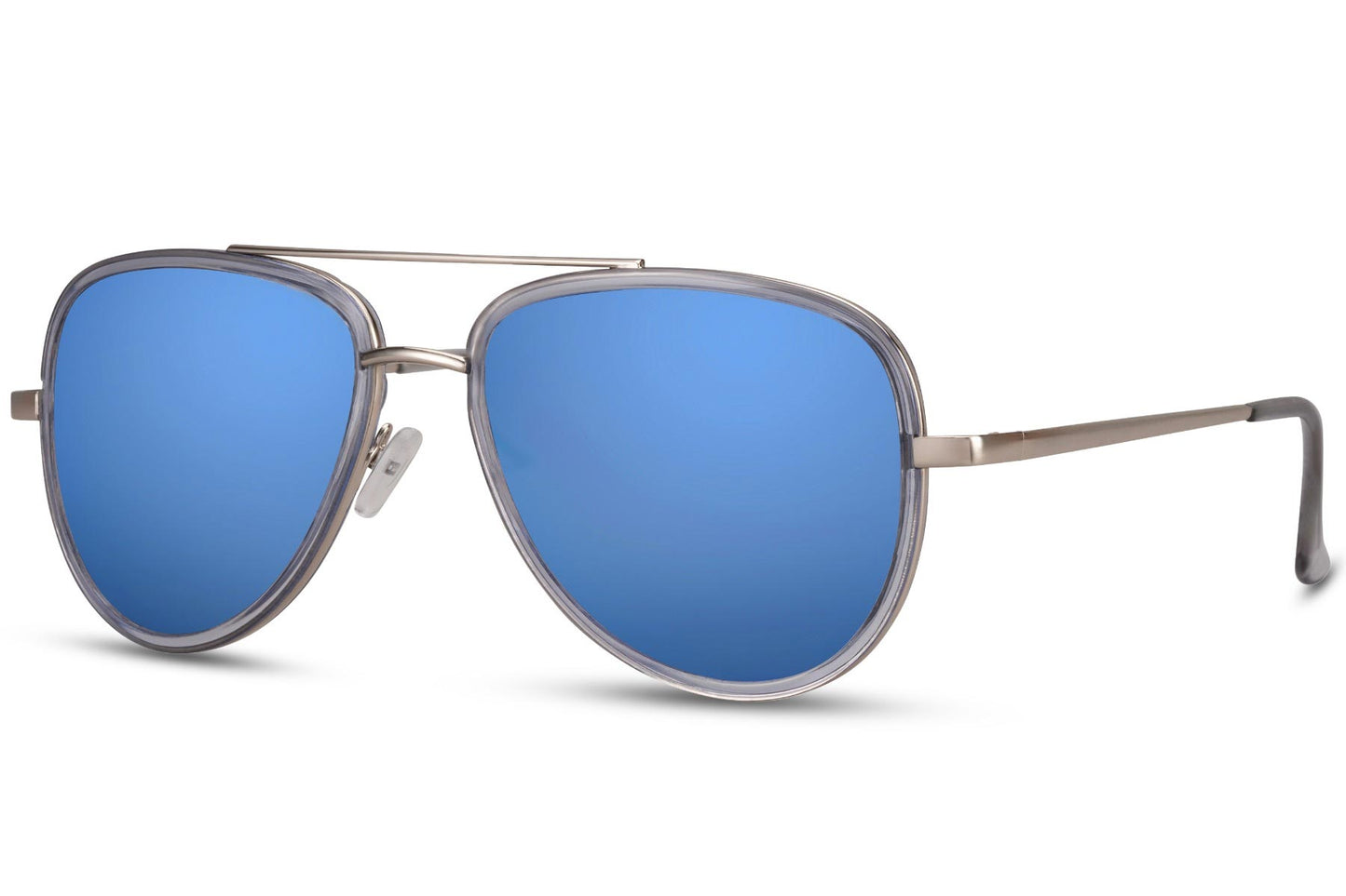 Heart-shaped sunglasses with pink lenses
