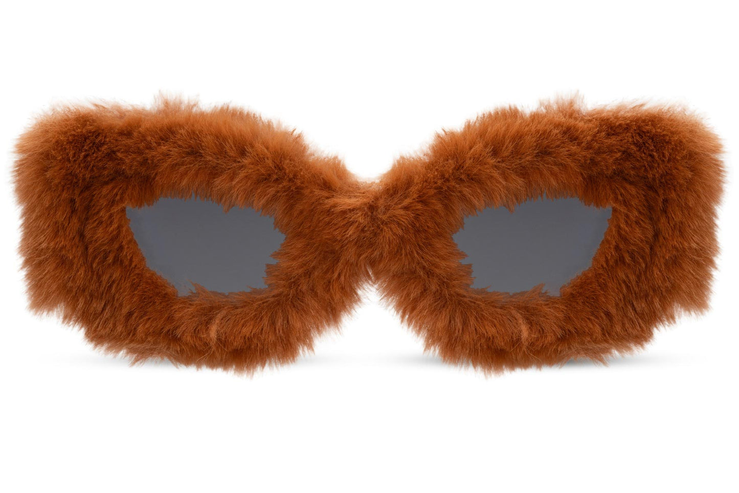 Heart-shaped sunglasses with pink lenses