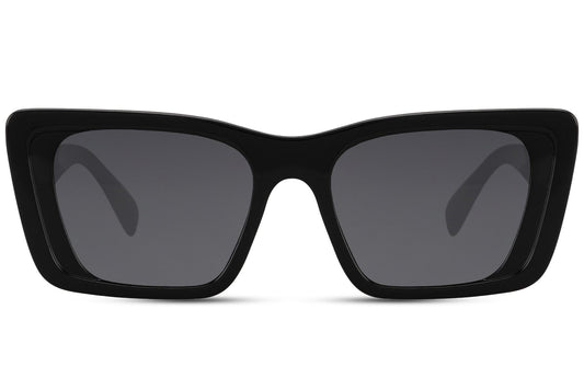 Heart-shaped sunglasses with pink lenses
