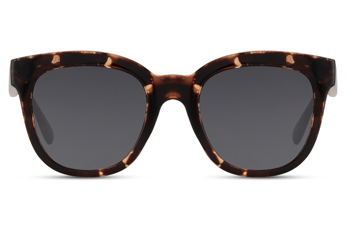 Heart-shaped sunglasses with pink lenses