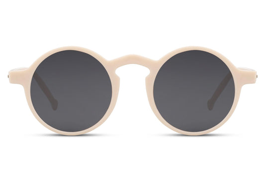 Heart-shaped sunglasses with pink lenses