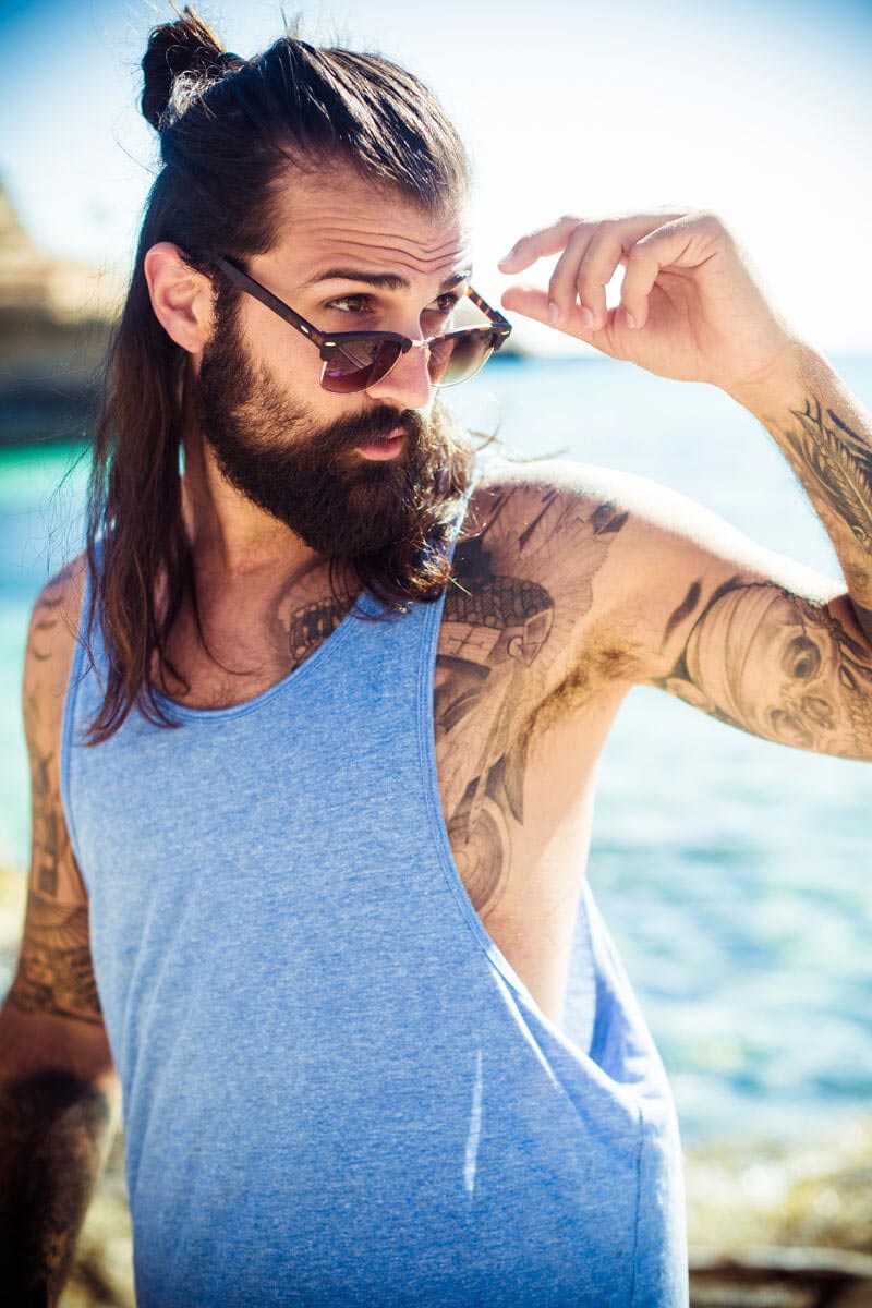 Heart-shaped sunglasses with pink lenses