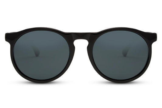 Heart-shaped sunglasses with pink lenses