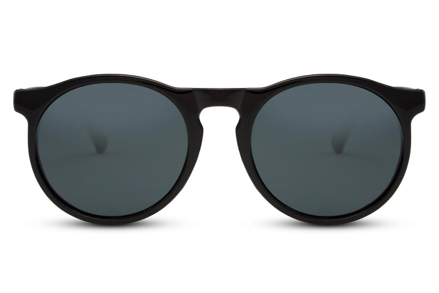 Heart-shaped sunglasses with pink lenses