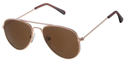 Pilot glasses in metal for children 0-4 years - Rose Gold