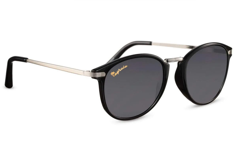 Heart-shaped sunglasses with pink lenses