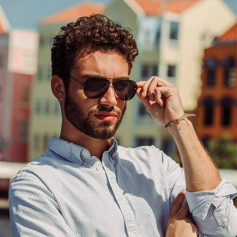 Heart-shaped sunglasses with pink lenses