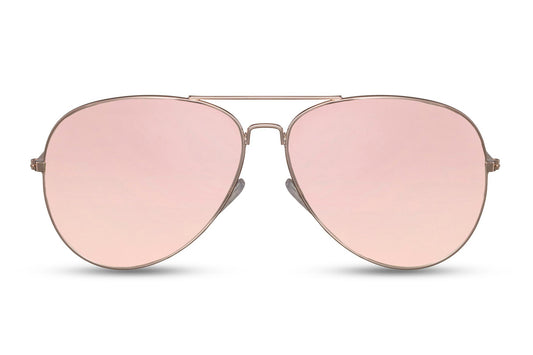 Heart-shaped sunglasses with pink lenses