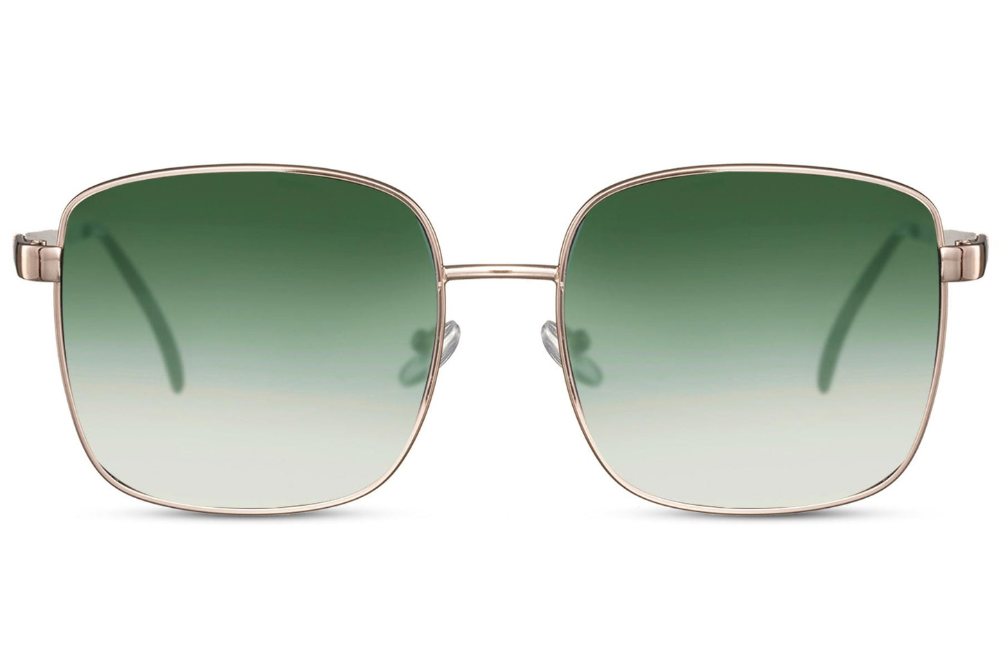 Heart-shaped sunglasses with pink lenses