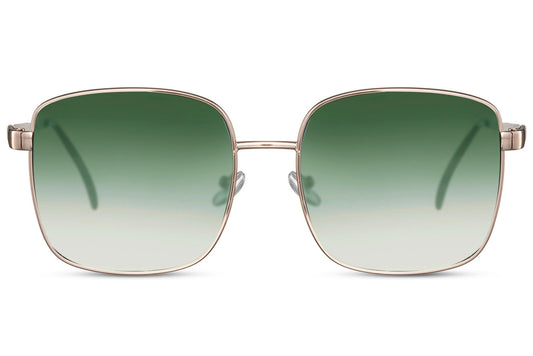 Heart-shaped sunglasses with pink lenses