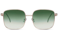 Thumbnail for Heart-shaped sunglasses with pink lenses