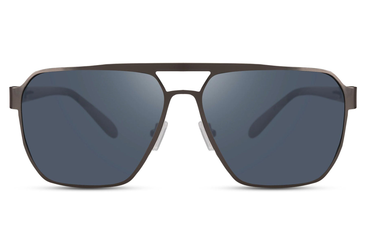 Heart-shaped sunglasses with pink lenses