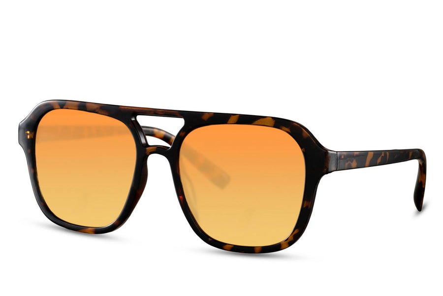 Heart-shaped sunglasses with pink lenses