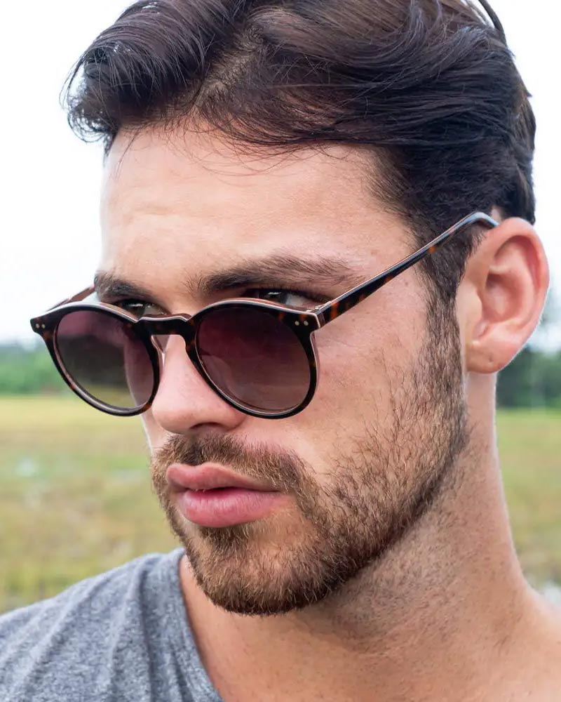 Heart-shaped sunglasses with pink lenses